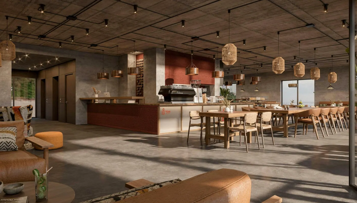 Urban Kaza reception lounge