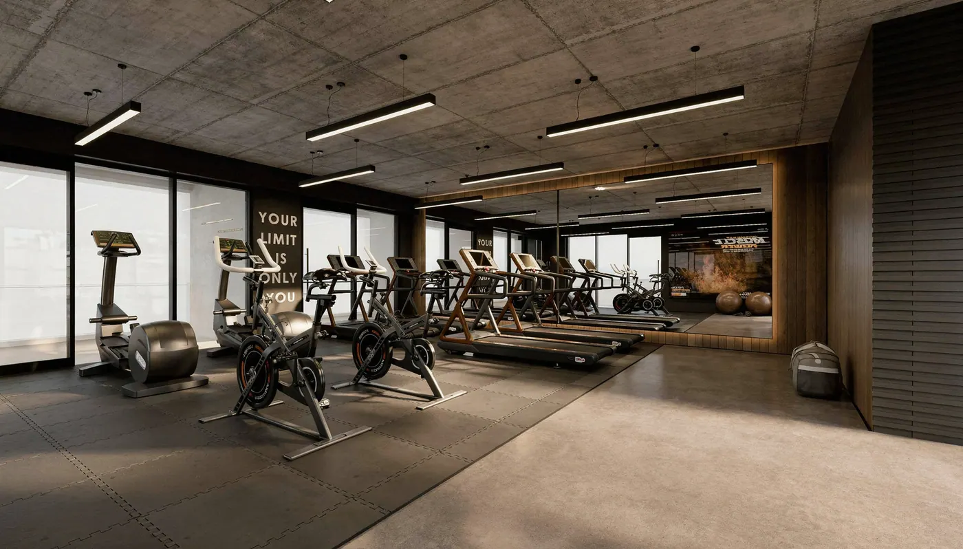 Rooftop Gym